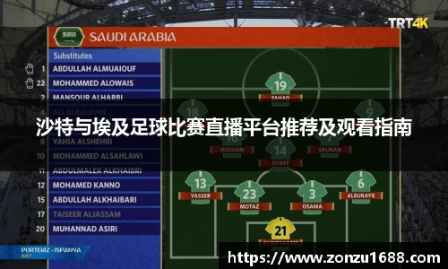沙特与埃及足球比赛直播平台推荐及观看指南